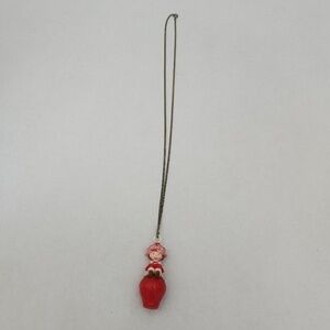 Vintage Kenner‎ American Greetings Strawberry Shortcake Pendant Necklace Kids